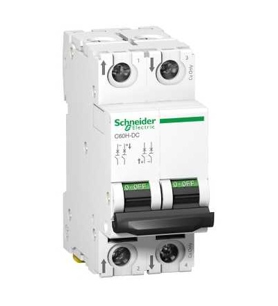 A9N61528 Modulární jistič C60H, 2p, 10A, char. C, Schneider Electric