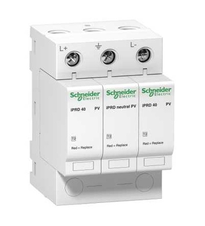A9L16436 IPRD-DC 40r 1000pV modulární svodič přepětí, 2p, 1000VDC s dálkovým přenosem, Schneider Electric