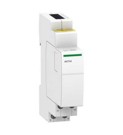 A9C15924 IACT, 24V DC ovládací a pomocné kontakty 1 Z s rozhranním Ti24 PLC, Schneider Electric