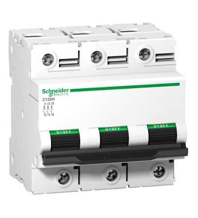 A9N18468 Modulární jistič C120H, 3p, 80A, char. C, Schneider Electric