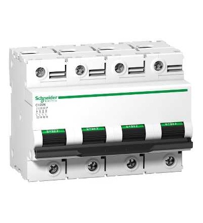 A9N18391 Modulární jistič C120N, 4p, 80A, char. D, Schneider Electric