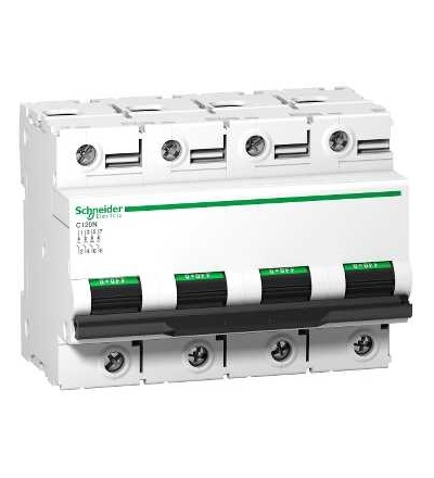 A9N18354 Modulární jistič C120N, 4p, 100A, char. B, Schneider Electric