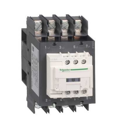 LC1DT80ABD TeSys D stykač, 4p(4Z), AC-1, ? 440 V 80A, 24 V DC cívka, Schneider Electric
