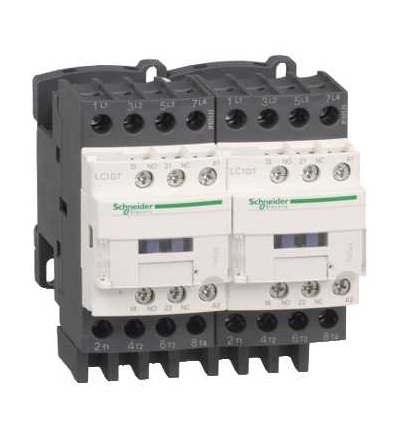 LC2DT32F7 TeSys D reverzační stykač, 4p(4Z), AC-1, ? 440 V 32A, 110 V AC cívka, Schneider Electric