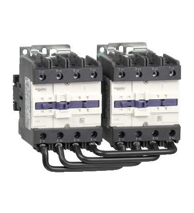 LC2D80004P5 TeSys D reverzační stykač, 4p(4Z), AC-1, ? 440 V 125A, 230 V AC cívka, Schneider Electric