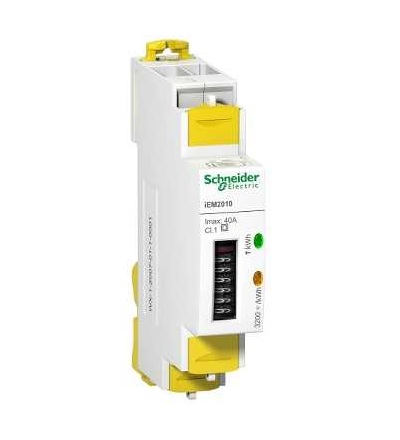 A9MEM2010 Modulární jednofázový elektroměr iEM2010, 230V, 40A, Schneider Electric