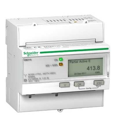 A9MEM3110 IEM3110 elektroměr, 63A, 1 pulz. O, Schneider Electric