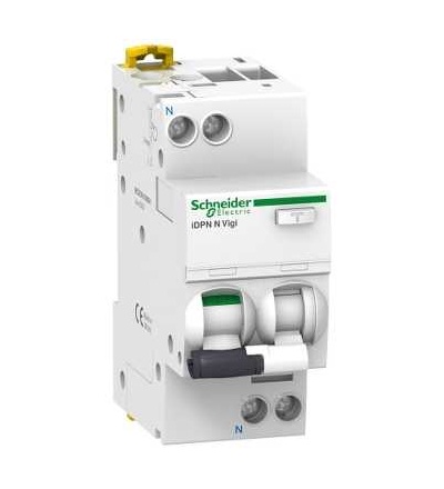 A9D56616 Chránič s nadproudovou ochranou iDPN N Vigi, 1p+N, 16A, 30mA třída A, Schneider Electric