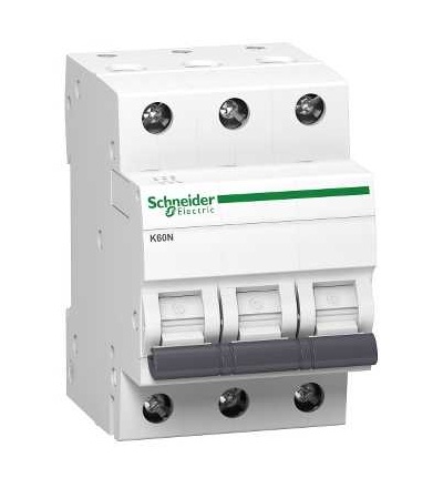 A9K01310 Acti 9, jistič K60N, 3p, 10A, char. B, 6000A, Schneider Electric