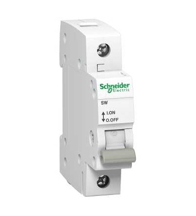 A9S62163 Odpínač SW, 1p, 63A, 240 V, Schneider Electric