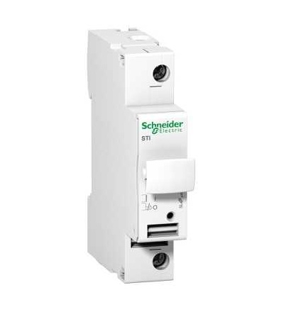 A9N15635 Acti 9, fuse-disconnector STI, 1p, 10A, for fuse 8,5x31,5mm, Schneider Electric