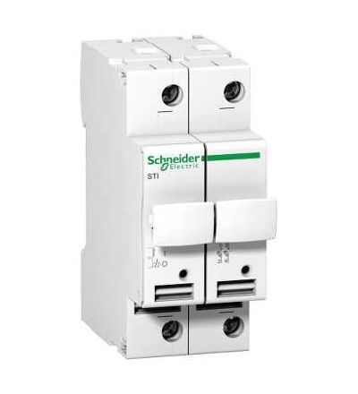 A9N15650 Acti 9, fuse-disconnector STI, 2p, 10A, for fuse 8,5x31,5mm, Schneider Electric
