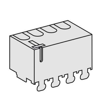 26976 Kryty svorek, 2 pol., pro C60 I, NA ID, sada 3, Schneider Electric