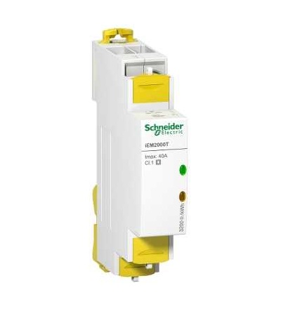 A9MEM2000T Modulární jednofázový elektroměr iEM2000T, 230V, 40A bez obr., Schneider Electric