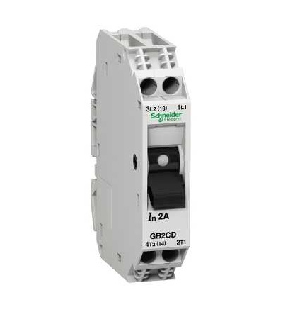 GB2CD07 TeSys GB2 jistič pro ovl. obvody, 1p+N, 2A, Id = 26A, Schneider Electric