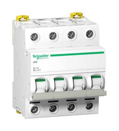 A9S65440 Odpínač iSW, 4p, 40A, 240 V, Schneider Electric