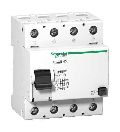 16759 Proudový chránič ID, 4p, 63A, třída B 500mA, Schneider Electric