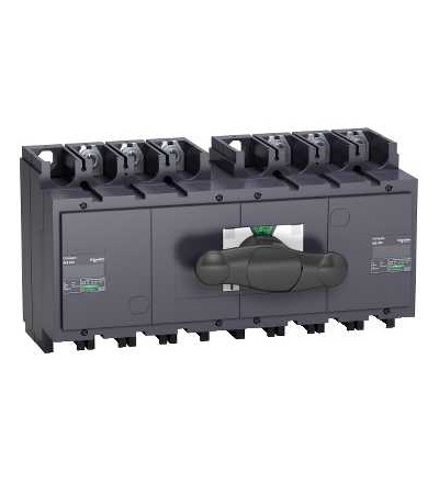 31154 Ruční přepínač zdrojů Interpact INS630, 3p, 630A, Schneider Electric