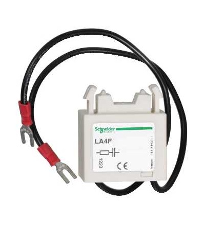 LA4FRCF TeSys F, odrušovací člen, RC obvod, 50...110 V AC, Schneider Electric