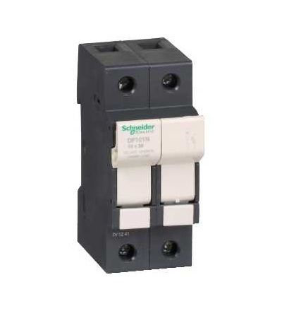 DF101N TeSys pojistkový odpojovač 1p N 32A, velikost pojistky 10x38mm, Schneider Electric