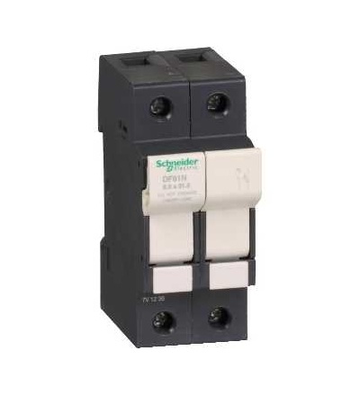 DF81N TeSys pojistkový odpojovač 1p N 25A, velikost pojistky 8,5x31,5mm, Schneider Electric