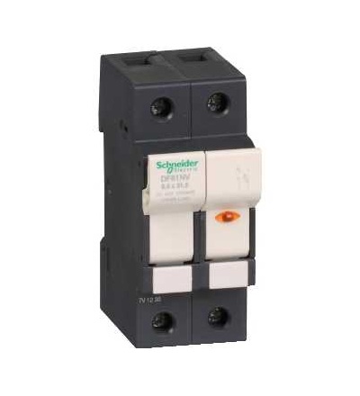 DF81NV TeSys poj. odpojovač 1p N 25A-velikost pojistky 8,5x31,5mm-se sig., Schneider Electric