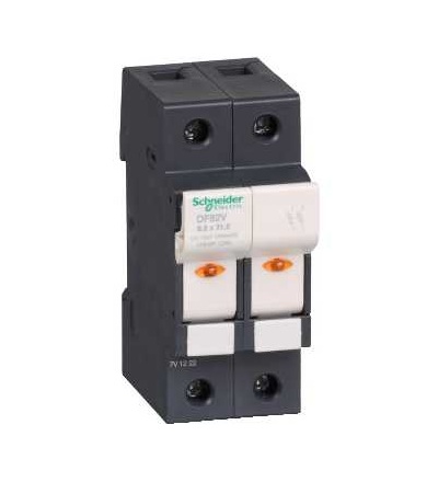 DF82V TeSys poj.odpojovač 2p 25A-velikost pojistky 8,5x31,5mm-se signalizací, Schneider Electric