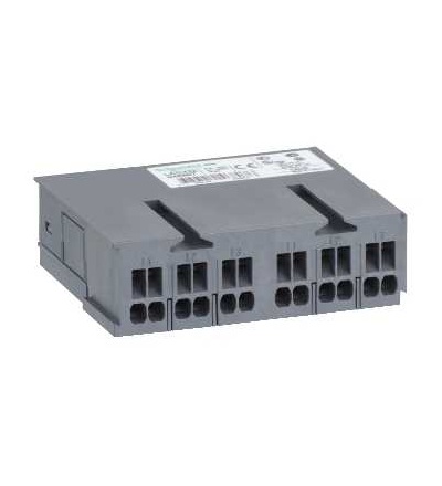 LAD322 TeSys pojistkový odpojovač, výkonový rozboč. blok, 63A, pro 2 spouštěče, Schneider Electric