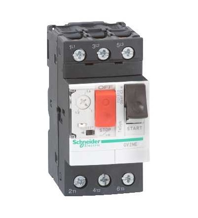 GV2ME056 TeSys GV2-spouš.motoru GV2-ME-3p 3d-0,63...1A-nadproud.-zkrat.ochr.-kabel.oka, Schneider Electric