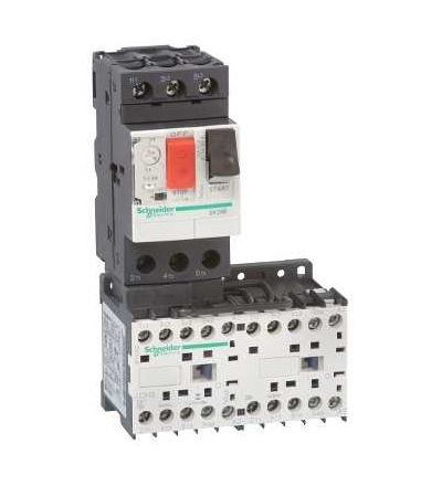 GV2ME14K2B7 Kombinovaný reverzační spouštěč, TeSys GV2-ME, 6...10A, 24 V AC, Schneider Electric