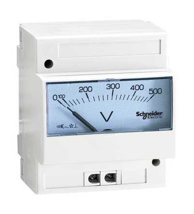 16061 Modulární analog voltmeter VLT, 0..500 V, Schneider Electric