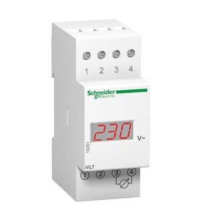 15201 Modulární digitální voltmetr VLT, 230 V, 0..600 V, Schneider Electric