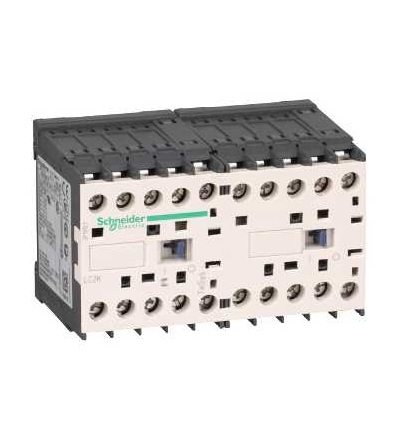 LC2K090045B7 TeSys reverzační stykač LC2-K, 4p -AC-1 440V 20A, cívka 24V AC, Schneider Electric