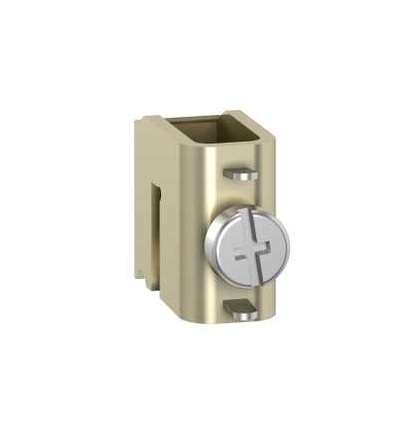 LA9ZX01285 Konektor 1p pro plochou sběrnici vel. 5mm, max 270A, 4, 35mm2, Schneider Electric