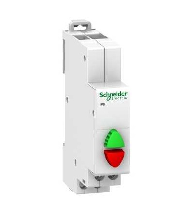 A9E18034 Acti9 iPB 1Z-1V dvojité tlačítko šedá/šedá, Schneider Electric