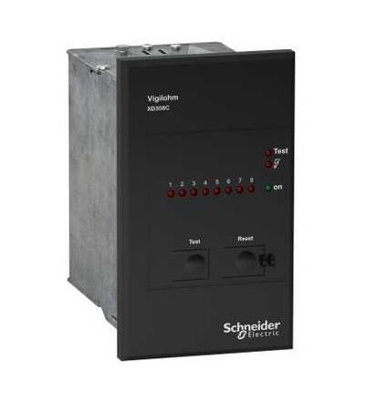 50723 Automatická lokalizace izol. poruchy XD308C Vigilohm, 115...127 V AC 50/60 Hz, Schneider Electric