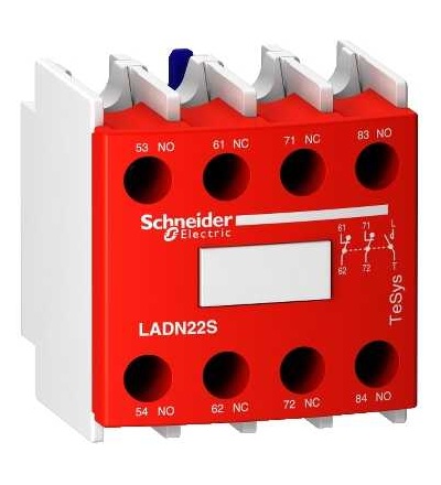 LADN22S Blok pom. kontaktů 2Z+2V safety, Schneider Electric