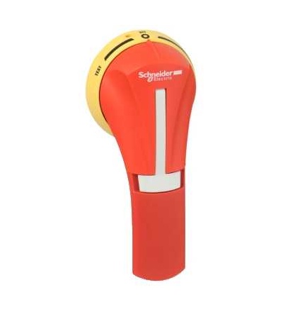 GS2AHT140 červená ext. rukojeť TeSys GS2, s test. zař., UL 30...400A, Schneider Electric