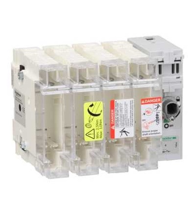 GS2G4 Tělo pojistkového odpínače TeSys GS2G, 4p, 63A, DIN 00C, Schneider Electric
