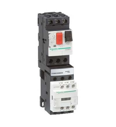 GV2DM104E7 Kombinovaný spouštěč, TeSys GV2-DM, 0,4...0,63A, 48 V AC, Schneider Electric