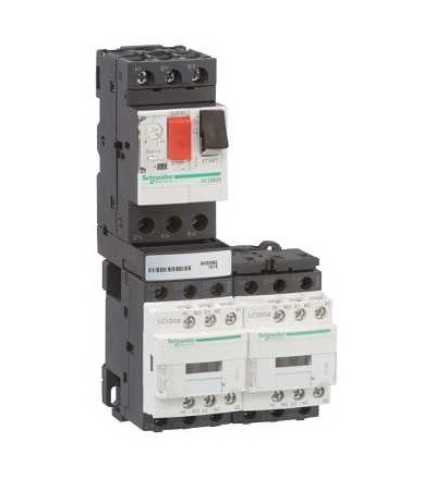 GV2DM203R7 Kombinovaný reverzační spouštěč, TeSys GV2-DM, 0,25...0,4A, 440V AC, Schneider Electric