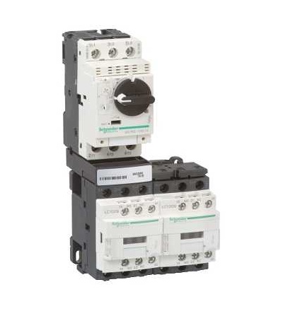 GV2DP206F7 Kombinovaný reverzační spouštěč, TeSys GV2-DP, 1...1,6A, 110 V AC, Schneider Electric