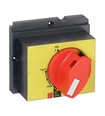 GV7AP04 Přední otočná rukojeť GV7AP GV7R, červená rukojeť, Schneider Electric