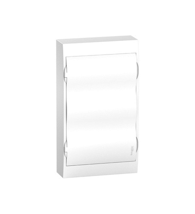 EZ9E312P2S Easy9, surface enclosure 36modules, plain door, with E/N term.blocks, Schneider Electric
