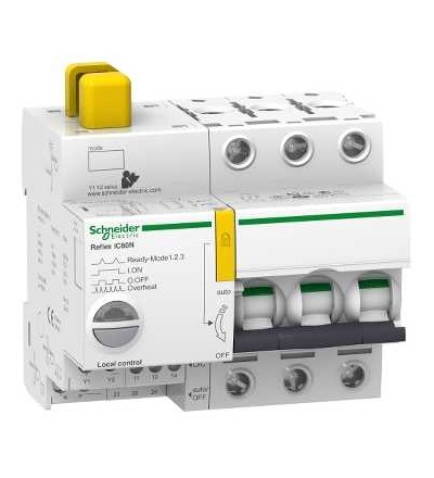A9C62310 Jistič Reflex iC60N Ti24 10A 3p char. C, Schneider Electric