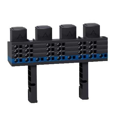 04018 Distribuční blok Linergy FP 4p 160A 12modulů 27 výstupů, Schneider Electric