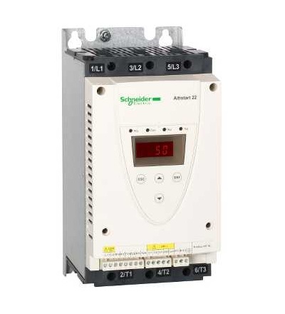 ATS22D32S6 Softstartér-ATS22-ovl. 220V-výkon 230V(7,5kW)/400...440V(15kW)/500V(18,5kW), Schneider Electric