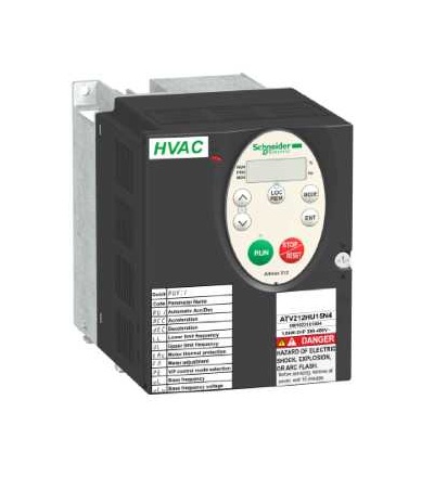 ATV212HU15N4 Frekvenční měnič ATV212, 1,5kW, 2hp, 480V, 3ph, EMC, IP21, Schneider Electric