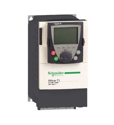 ATV71H075M3 Frekvenční měnič ATV71, 0,75kW 1HP, 240V, EMC filtr, Schneider Electric
