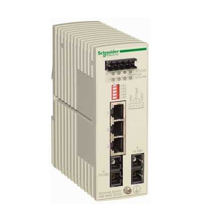 499NMS25102 ConneXium Ethernet TCP/IP spínač-ConneXium-3 porty pro měď+2 pro opt. vlákno, Schneider Electric